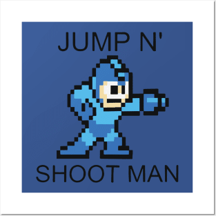 Megaman jump'n shoot 2 Posters and Art